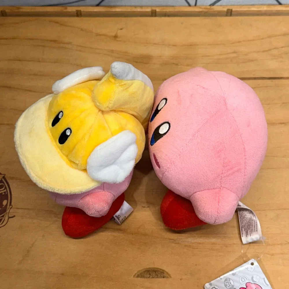 Nintendo Kirby All Star Collection‎ Plush Set Wing Kirby & Standard San-Ei S